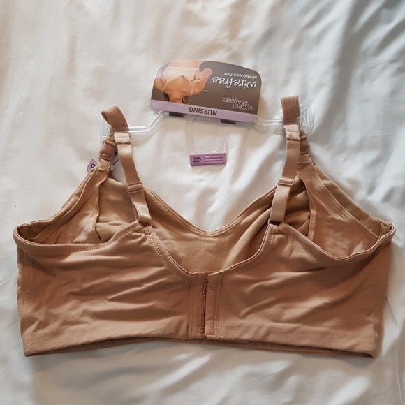 Secret Treasures Nursing bras multiple sizes beige D & DD - Picture 4 of 9